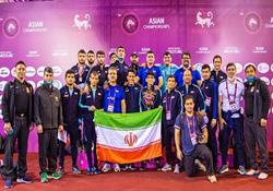 تیم ملی کشتی فرنگی با حمایت همراه اول قهرمان آسیا شد