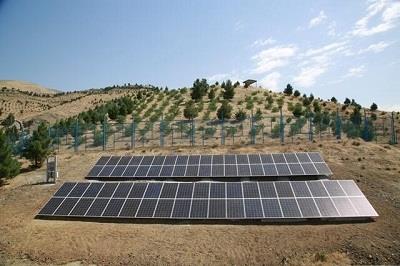بهره‌برداری از نیروگاه برق خورشیدی در بوستان کوهسار تهران